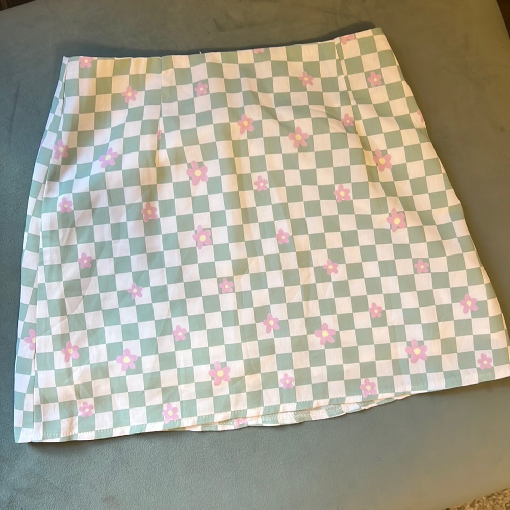 Plaid skirt